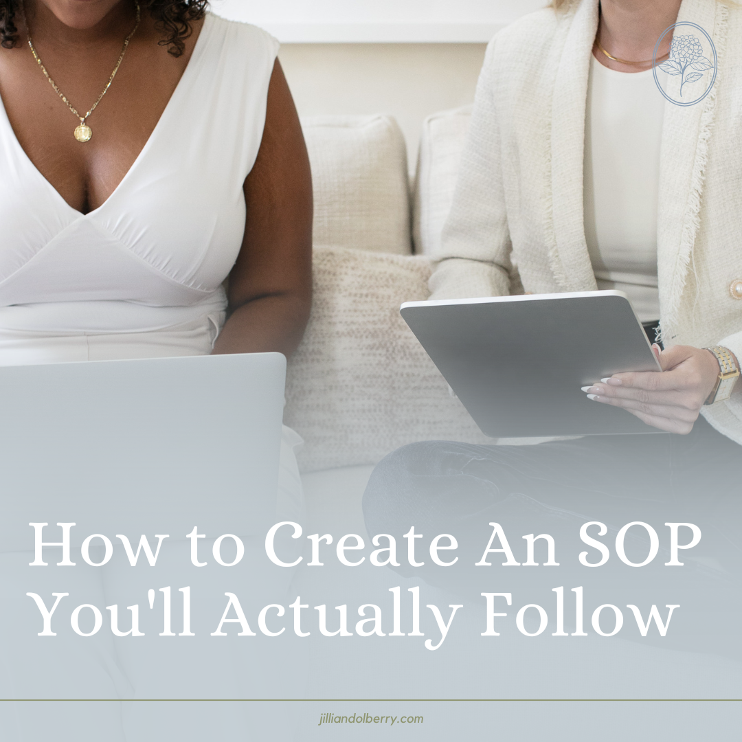How to Create An SOP You'll Actually Follow